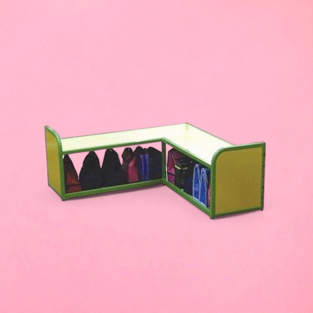 Modular cloakroom corner unit