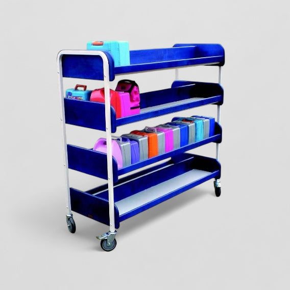 Standard large double 80 lunchbox trolley