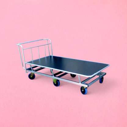 Flatbed sports trolley