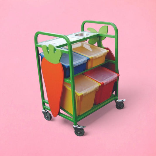 Small fruit shop trolley