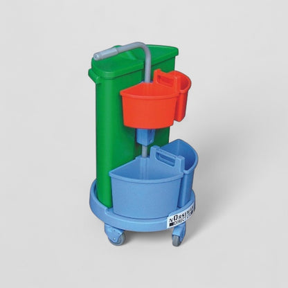 Multi function cleaning trolley