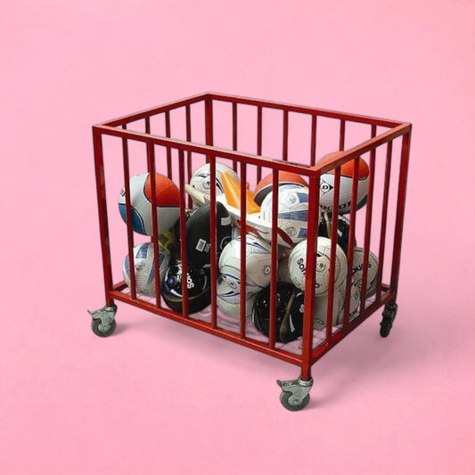 Football storage trolley