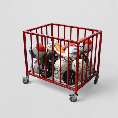 Football storage trolley