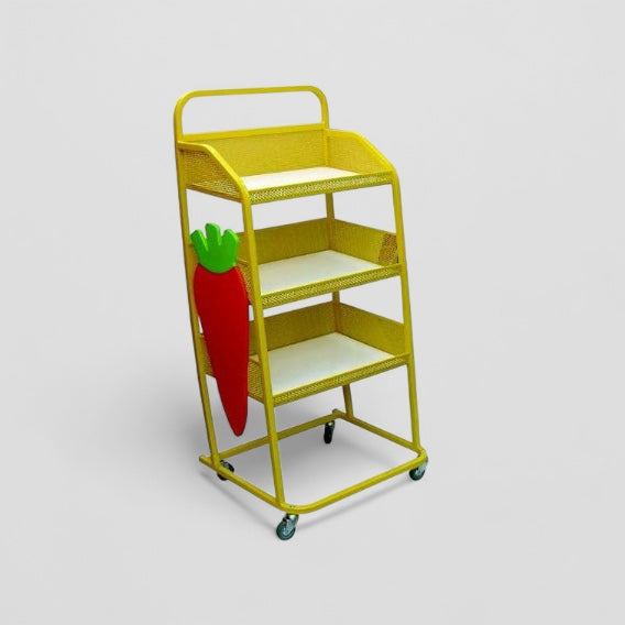 Sandwich display trolley
