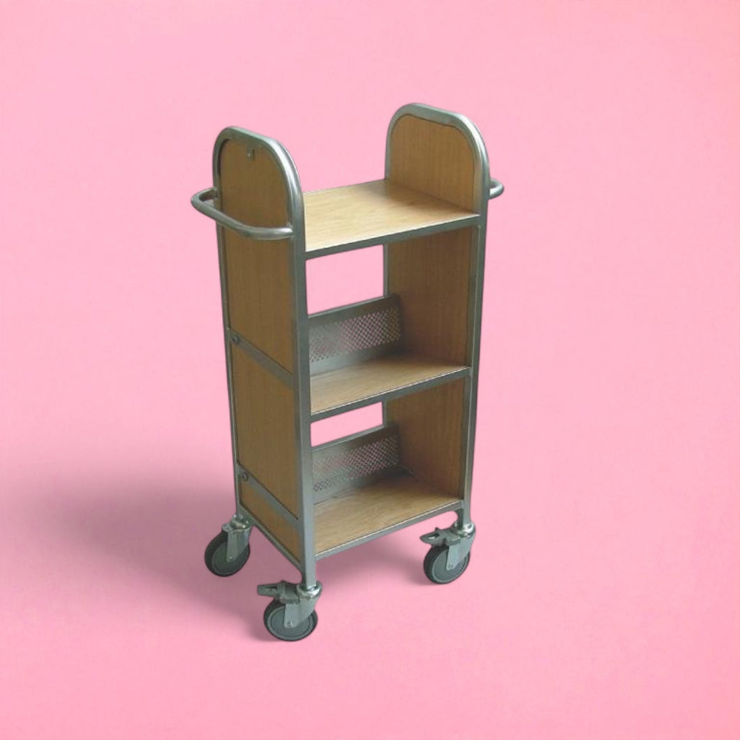 Single sided deskside trolley