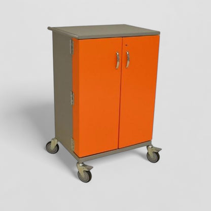 Mds locking meds aluminium trolley