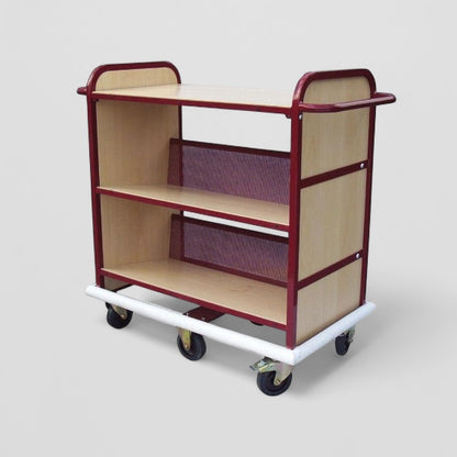 6 wheel buffered arrow trolley