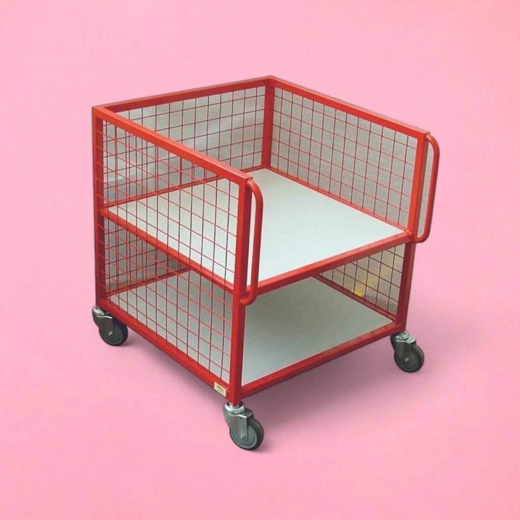 Under worktop storage trolley