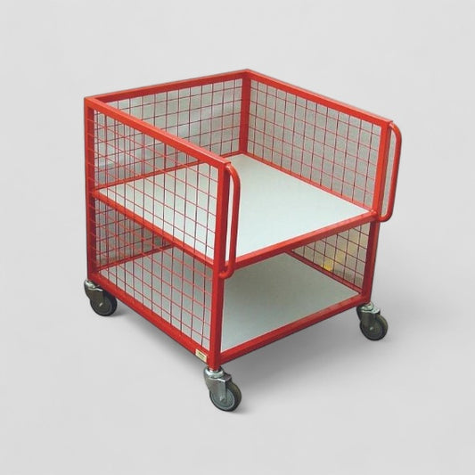 Under worktop storage trolley