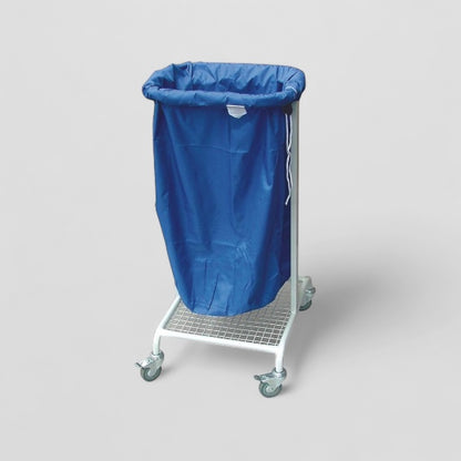 Single bag laundry trolley