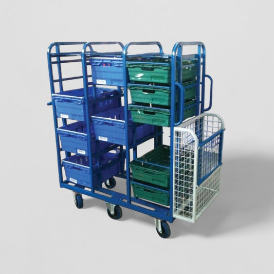 Aluminium box trolley
