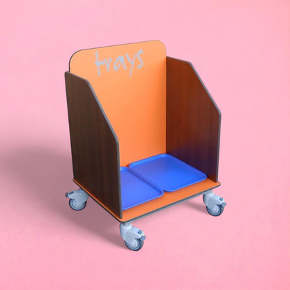 Aqua smart tray trolley