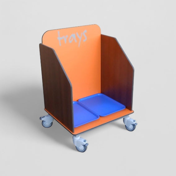 Aqua smart tray trolley