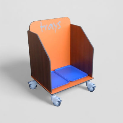 Aqua smart tray trolley