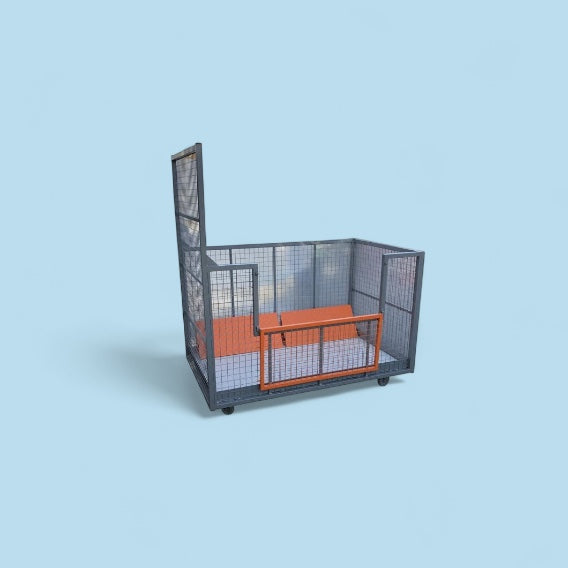 Large cage trolley