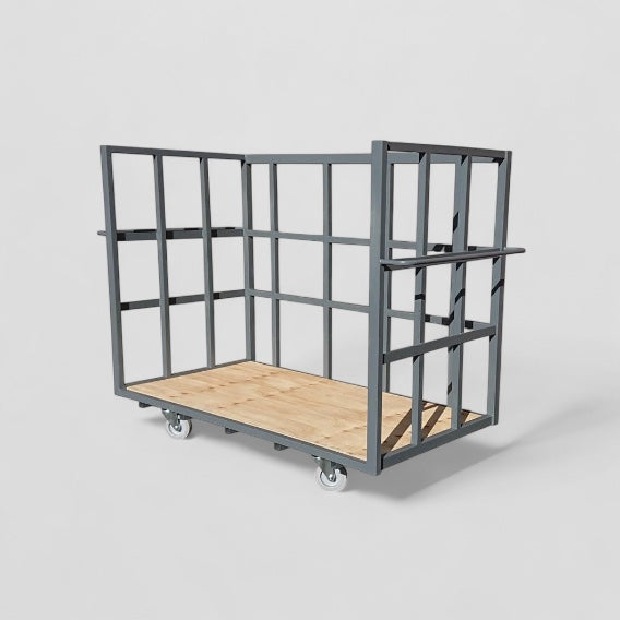 Large warehouse trolley