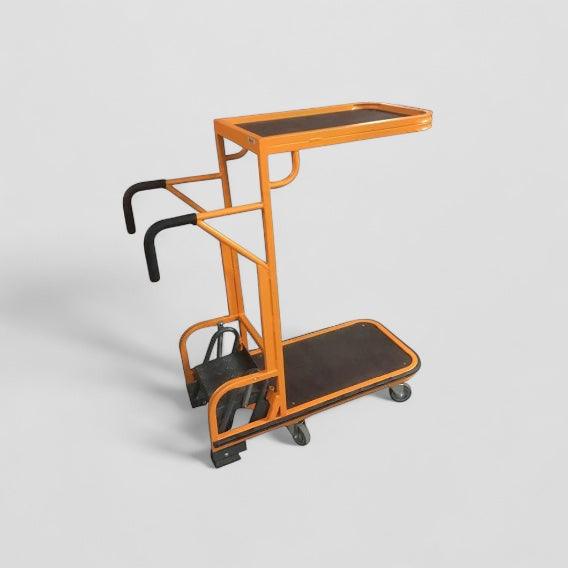 Compact step trolley