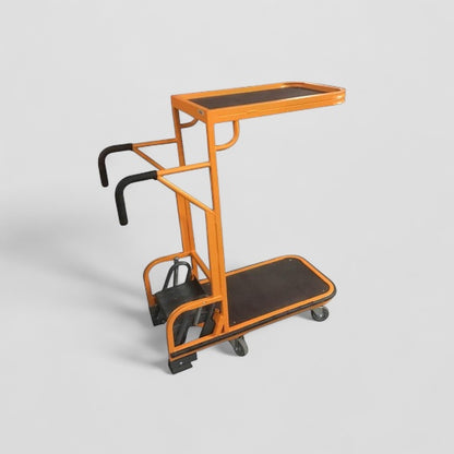 Compact step trolley