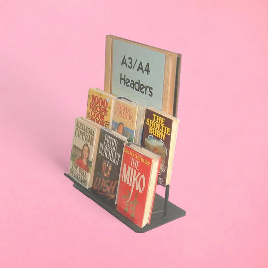 Compact countertop book display