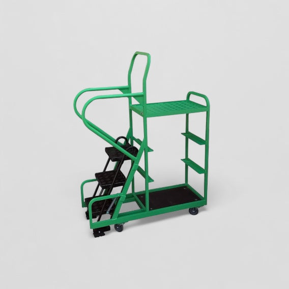 Home shopping picking step trolley