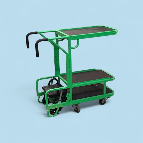 Compact step trolley