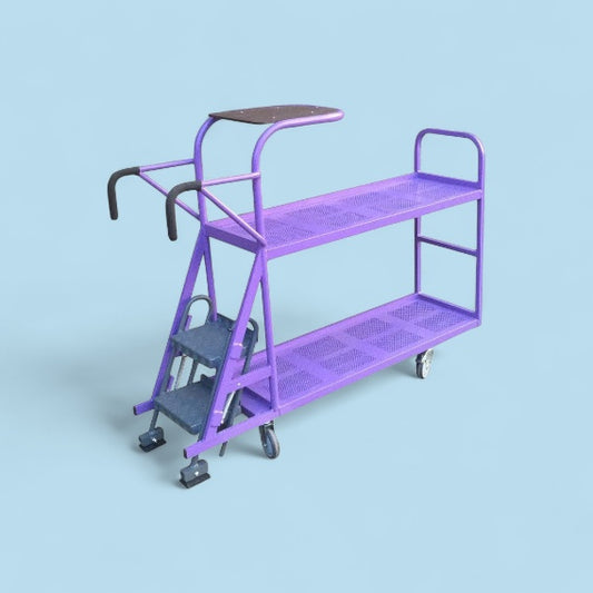 Industrial step trolley