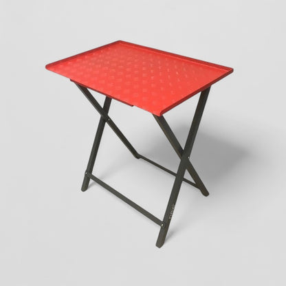 Fold up metal table