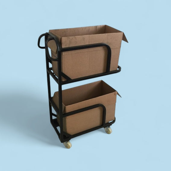 2 tier box trolley