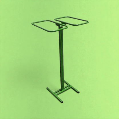 Double bag unit trolley