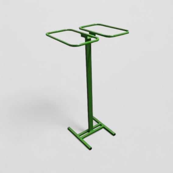 Double bag unit trolley