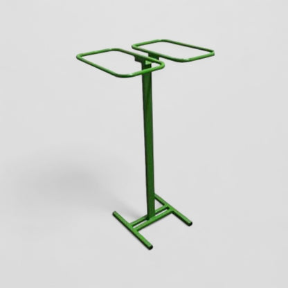 Double bag unit trolley