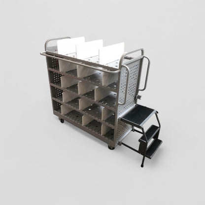 Putwall step trolley