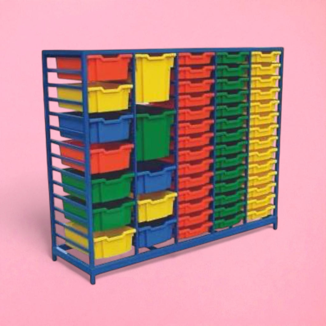 Gratnells tray classroom storage unit