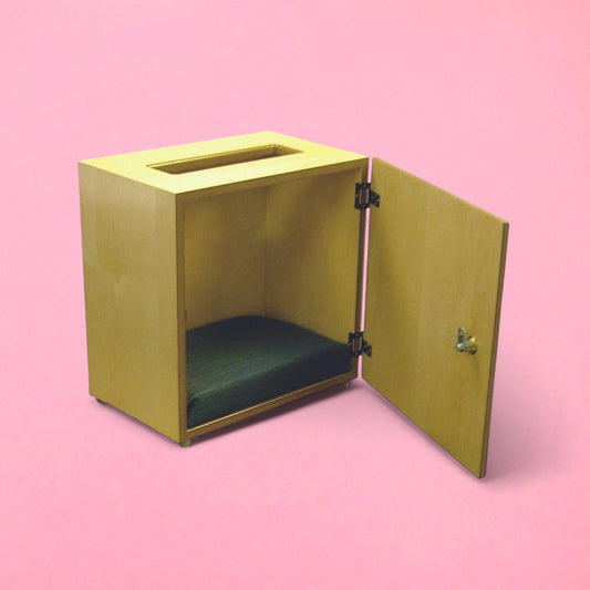 Table top book return box