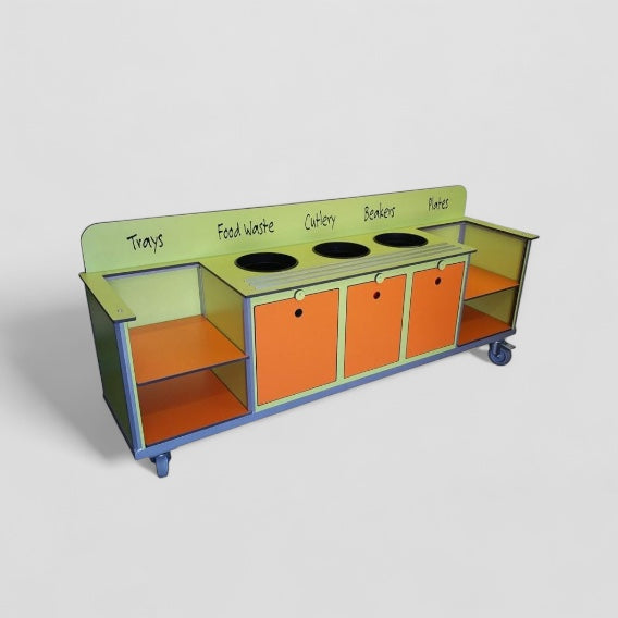 Large clearing trolley