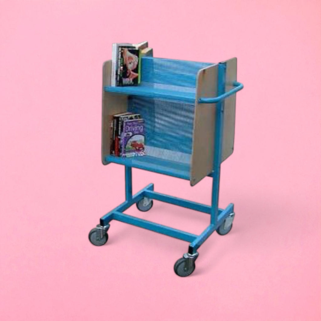 Double sided ergonomic trolley