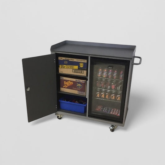 Aqua smart tray fridge trolley