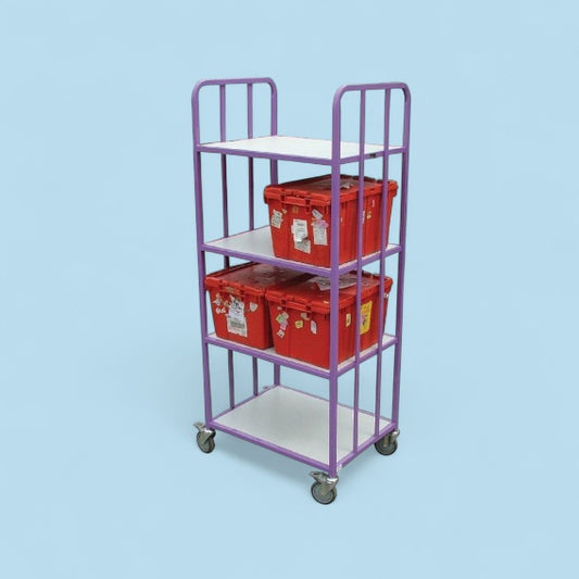 Multi purpose tall trolley