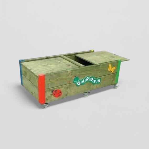 Garden tools storage box