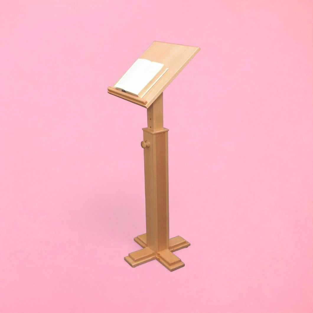 Adjustable lectern