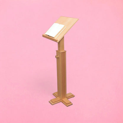 Adjustable lectern