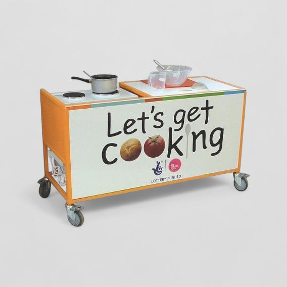 Standard cooking station trolley