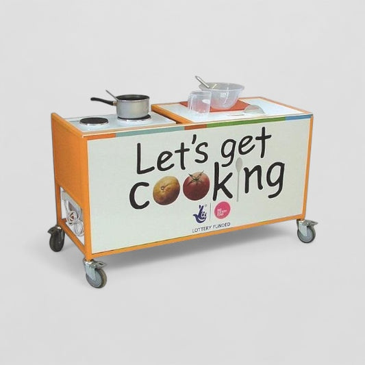 Standard cooking station trolley