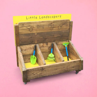 Outdoor play little landscaper