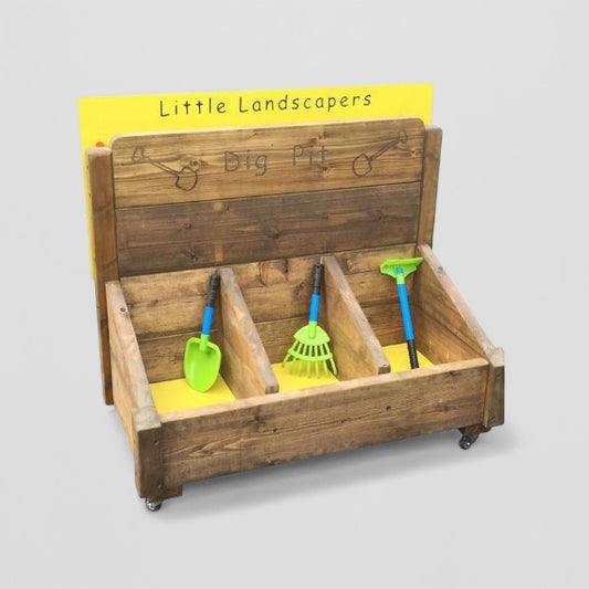 Outdoor play little landscaper