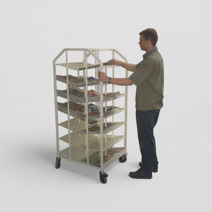Large magazine trolley