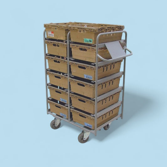 12 box multiitem picking trolley