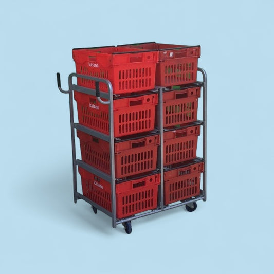 8 large box multiitem picking trolley