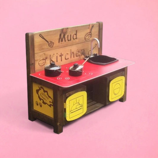 Outdoor role play mud kitchen