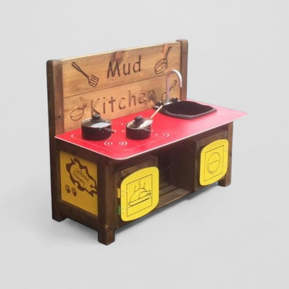 Outdoor role play mud kitchen